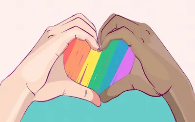 Immagine gay LGBTQIA+